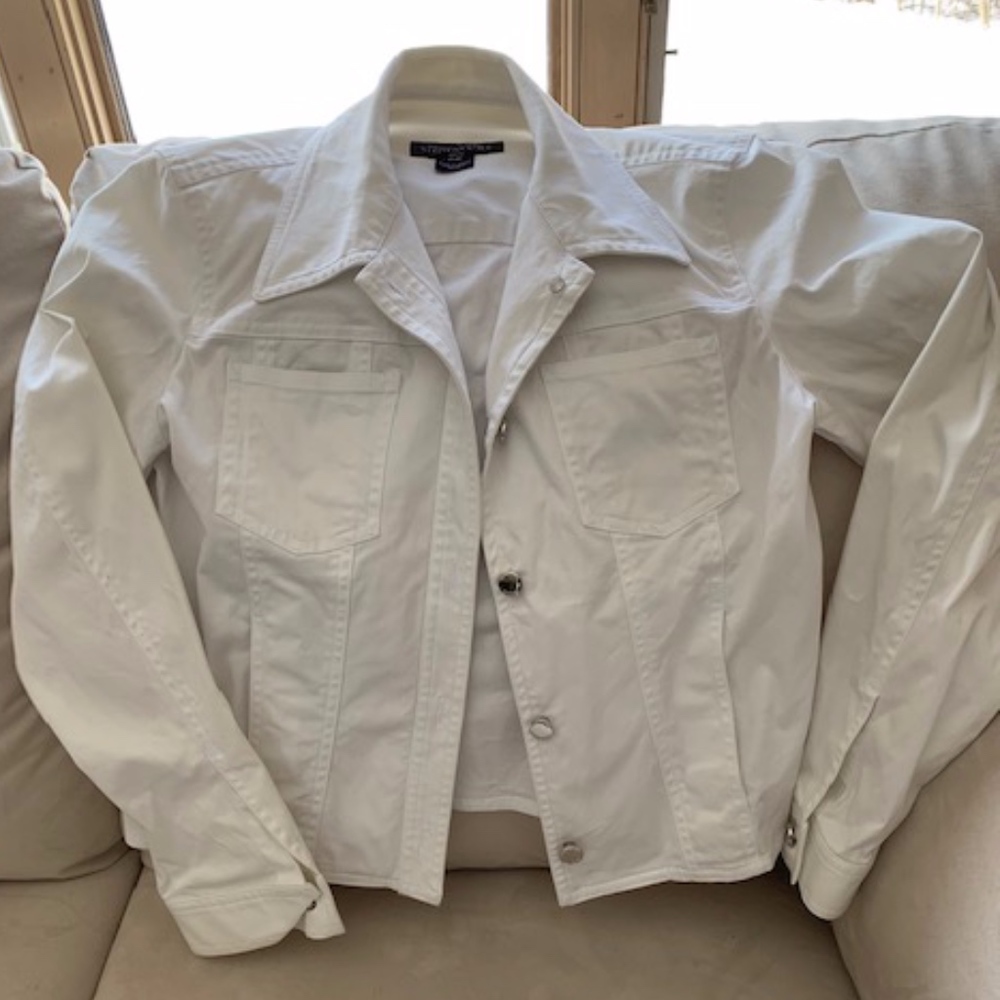Jones New York white jacket